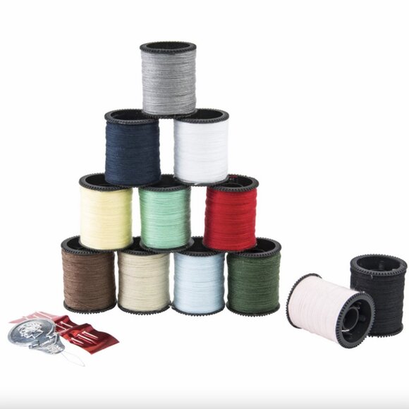 NIB SINGER Hand Sewing Thread Spools Kit, Assorted Colors , 12 Count 25 yards ea - Picture 2 of 3